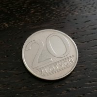 Монета - Полша - 20 злоти | 1986г., снимка 1 - Нумизматика и бонистика - 27505471