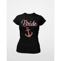 Тениска за моминско парти - Anchor Bride, снимка 4 - Тениски - 27942965