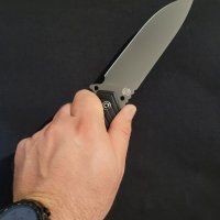 Ловен тактически нож острие DC53 G10 full tang , снимка 3 - Ножове - 35101561
