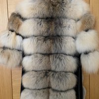 Нова топло яке - лисица, снимка 2 - Палта, манта - 35276180