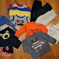 Сет / комплект бебешки дрехи 12-18м, снимка 1 - Комплекти за бебе - 38846044