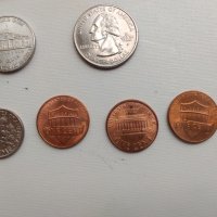Лот американски монети , снимка 7 - Нумизматика и бонистика - 32945263