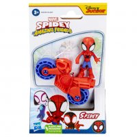 Mини фигура с мотор Spider-Man Spidey Amazing Friends - SPIDEY / Marvel / Hasbro, снимка 2 - Фигурки - 40164352
