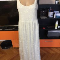Дълга рокля  ZARA., размер L, снимка 1 - Рокли - 37560642