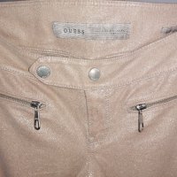 Guess златен панталон тип клин, снимка 5 - Панталони - 43197233