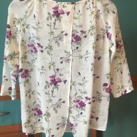 40 лв до 20.07!Massimo Dutti, естествена коприна фиерична блуза, снимка 4 - Ризи - 33158588