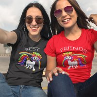 Тениски за приятелки Best Friends 7 модела, снимка 2 - Тениски - 36877588
