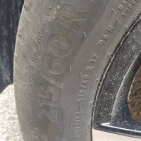 зимни гуми с джанти Мерцедес, снимка 2 - Гуми и джанти - 42976141