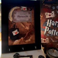 Подаръчна кутия Хари Потър / Harry Potter + подарък лъжичка, снимка 3 - Декорация за дома - 34623484