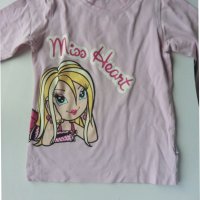 розова блузка лего, снимка 1 - Детски тениски и потници - 37541998