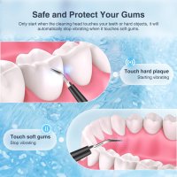 Уред за почистване на зъби и зъбна плака FLEND Code, снимка 5 - Стоматология - 43591063