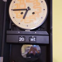 Полски стенен часовник метрон профилактиран от часовникар, снимка 3 - Стенни часовници - 32622525