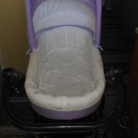 Бебешка количка JUMP SOFT VIOLET - NIO 2 В 1, снимка 4 - Детски колички - 28483659