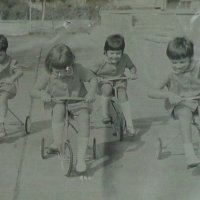 Ретро детски велосипеди триколки употребявани произведени 1977-82 год , снимка 18 - Велосипеди - 36639641