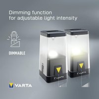 Мощна къмпинг LED лампа Varta лед фенер за палатка аварии риболов, снимка 5 - Къмпинг осветление - 43422851