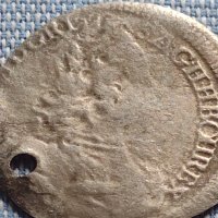 Сребърна монета 6 кройцера Карл шести Прага Бохемия 13783, снимка 2 - Нумизматика и бонистика - 42931272