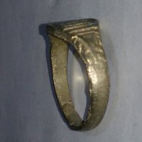Старинен пръстен над стогодишен сачан - 67071, снимка 3 - Пръстени - 29011874
