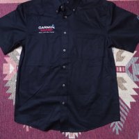 Мъжка риза с къс ръкав Garmin Sharp, снимка 1 - Ризи - 43561255