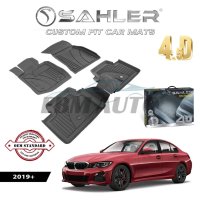 Гумени Стелки SAHLER 4D BMW G20 2019 + Премиум Серия, снимка 1 - Аксесоари и консумативи - 43992688