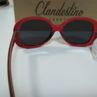 Clandestino Оригинални слънчеви очила100%UV Гарантиран произход гаранция , опция преглед и тест, снимка 4 - Слънчеви и диоптрични очила - 28667518