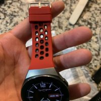 Huawei watch GT2е силиконови и естествена кожа верижки, мъжки, дамски, снимка 9 - Каишки за часовници - 35560210