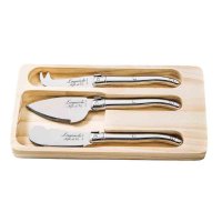 Комплект ножове за сирене Laguiole Style de Vie Premium Stainless steel, снимка 2 - Прибори за хранене, готвене и сервиране - 43778265