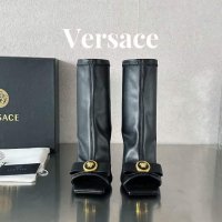Versace (реплика) 53, снимка 1 - Дамски боти - 43675263