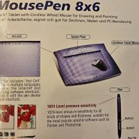 Таблет за графично рисуване 8"х6" Genius MousePen за дома и офиса, снимка 3 - Таблети - 42751834
