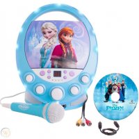 Disney Sakar Frozen Disco Party CD+G Karaoke with Light - Kids Karaoke - Featuring Frozen , снимка 1 - Музикални играчки - 32816963