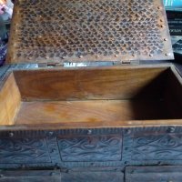 Сандъче за бижута от кована мед, снимка 6 - Антикварни и старинни предмети - 43474822