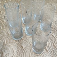 Стъклени водни чаши , снимка 1 - Чаши - 43585471