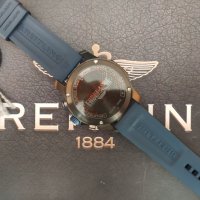 BREITLING ENDURANCE PRO 44мм кварцов с действащ хронограф клас 5А+, снимка 10 - Мъжки - 33307789