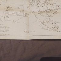 1943/44 карта на бойните действия на отряд  Драговищица Кюстендилски партизански отряд , снимка 2 - Колекции - 39556431
