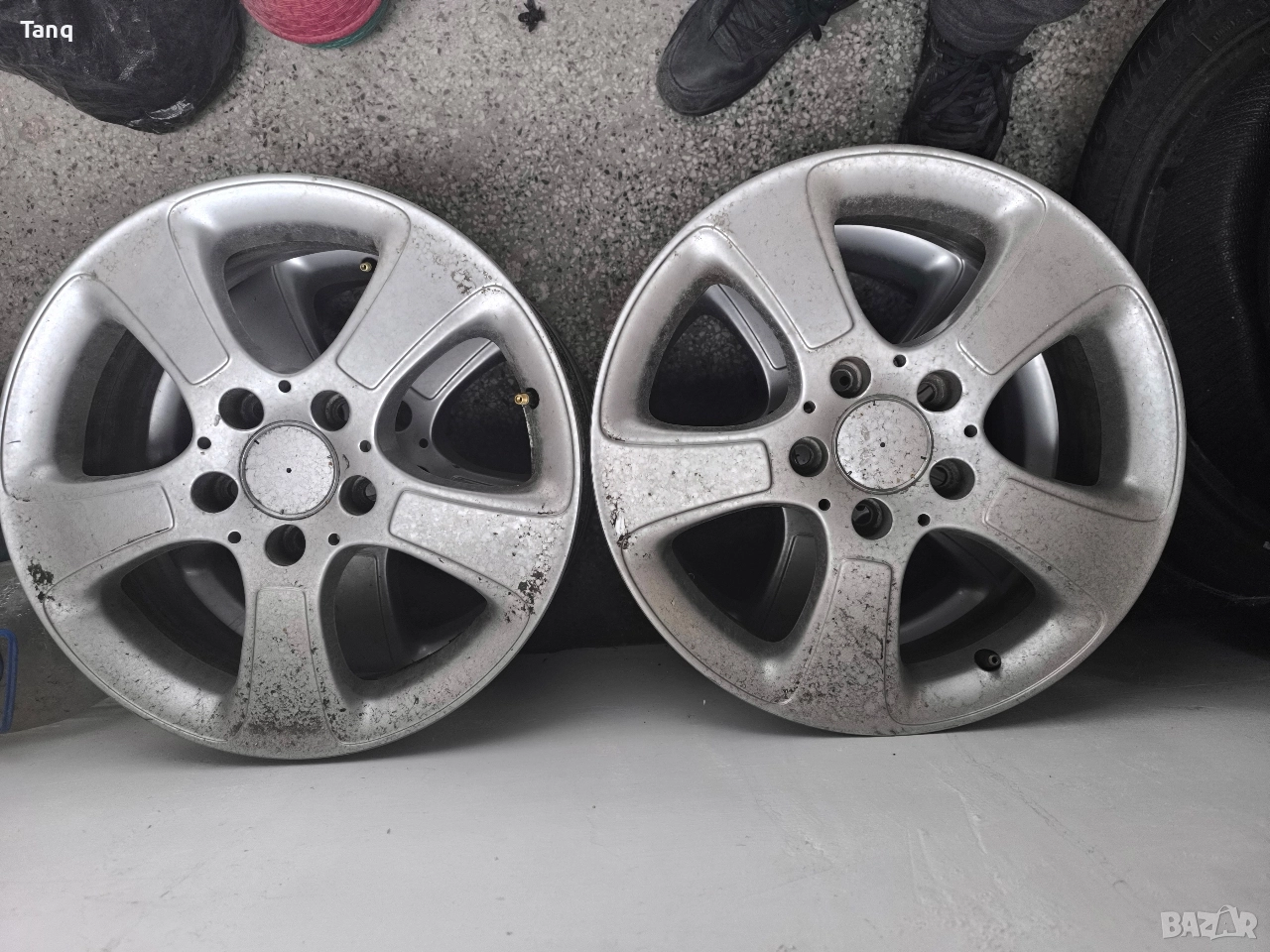 Джанти и гуми 16ки, 5×112 С, снимка 1