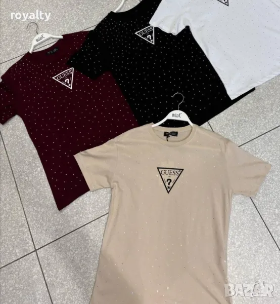 Guess дамски памучни тениски , снимка 1