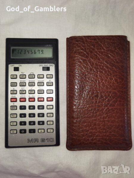 Стар научен калкулатор MR 610 (GDR), снимка 1