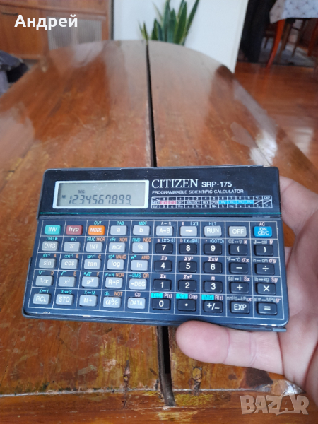 Стар калкулатор Citizen SRP 175, снимка 1