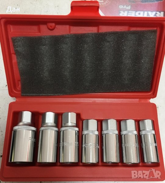 професионален комплект за развиване на счупени болтове на Force, снимка 1