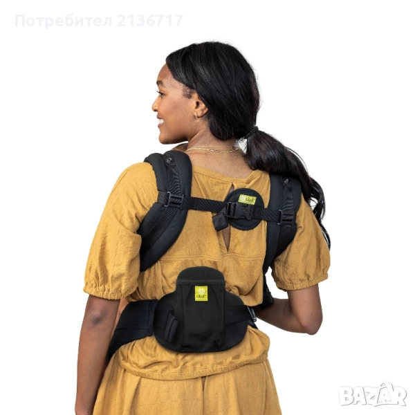 Приставка за лумбална подкрепа за ергономична раница за бебе, снимка 1