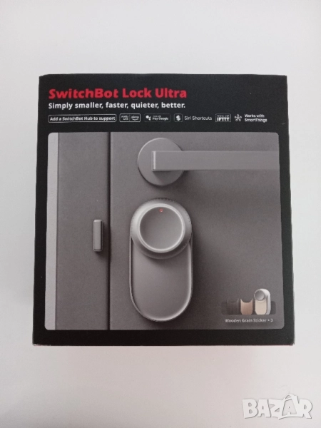Продавам: SwitchBot Lock Ultra - Най-новата умна брава със 7 режима на отключване, снимка 1