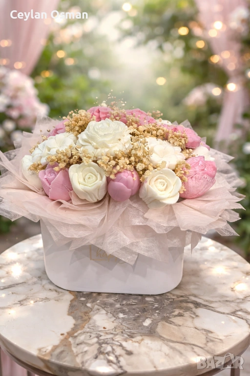 Ароматен букет от 100 %соев восък , снимка 1