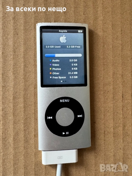 Айпод , Apple iPod A1285 Nano 4th Generation 8GB, снимка 1