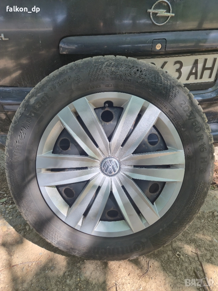 Тасове 16" Фолксваген Оригинални, снимка 1