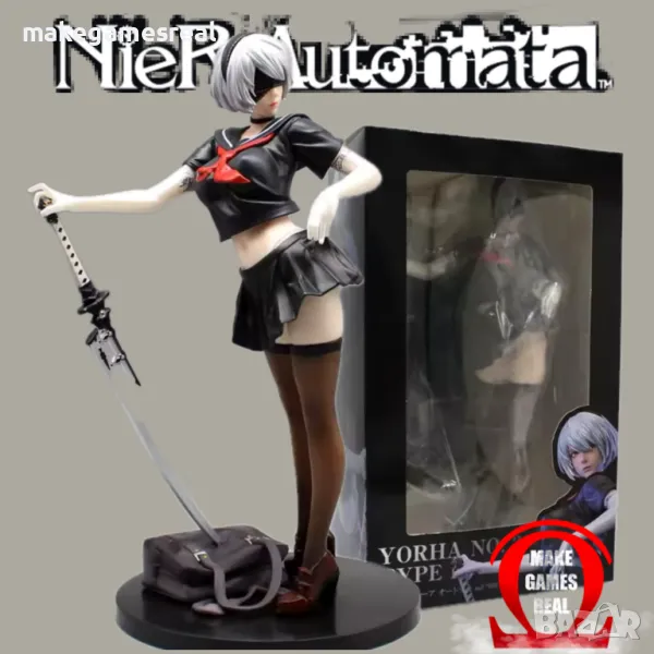 Екшън фигура NieR Automata School Uniform YoRHa No. 2 Type B, снимка 1