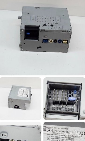 Mercedes-Benz GLC Coupe x253 CD Radio Navigation Head Unit a2059008937 2017 w205 ц класа команда , снимка 1