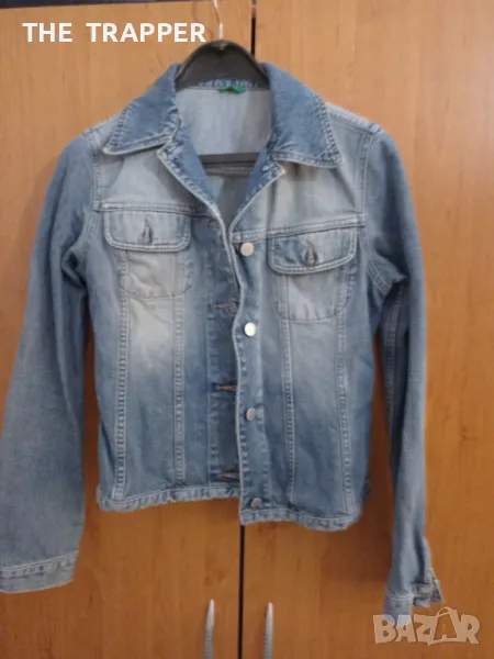 Benetton, дамско дънково яке , снимка 1