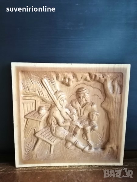 Картина дърворезба, снимка 1