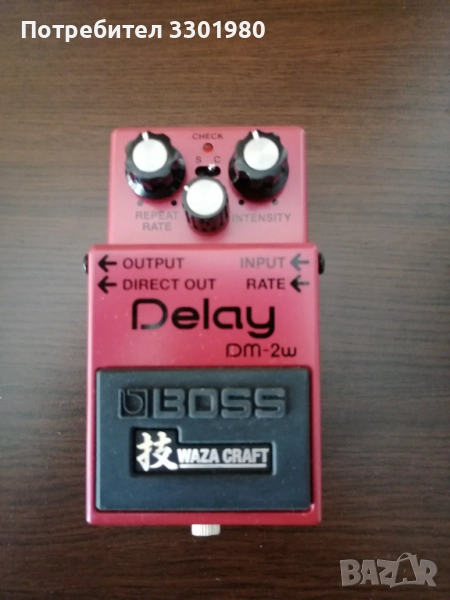 Ефект за китара Boss DM2w, снимка 1