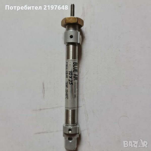 Пневматичен цилиндър 10х25 ISO6432, снимка 1