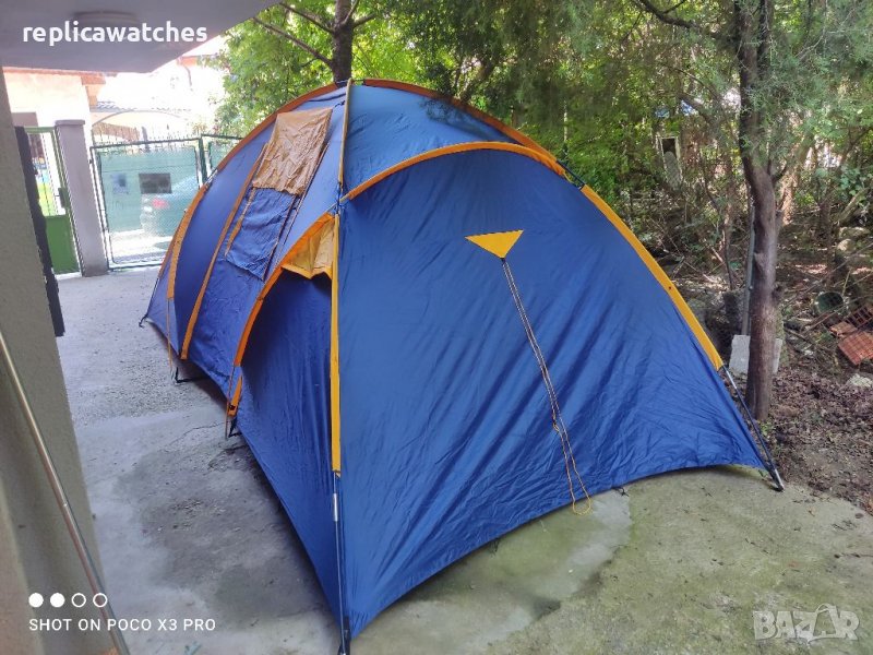 Шестместна палатка немска, снимка 1